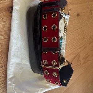 Tory Burch 151 Mercer Small Cresent Bag